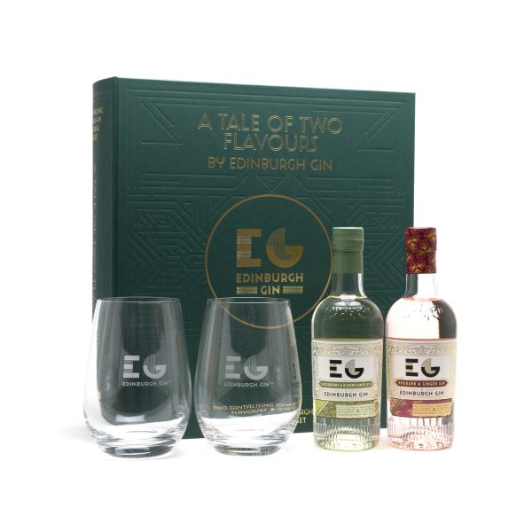 Edinburgh Gin A Tale of Two Flavours Gift Pack 2x20cl 40%