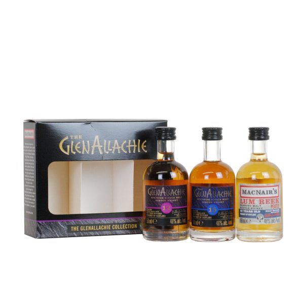 GlenAllachie Miniature Gift Pack (3x5cl)