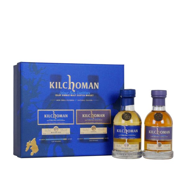 Kilchoman Gift Pack - Machir Bay and Sanaig (2x20cl) 46%