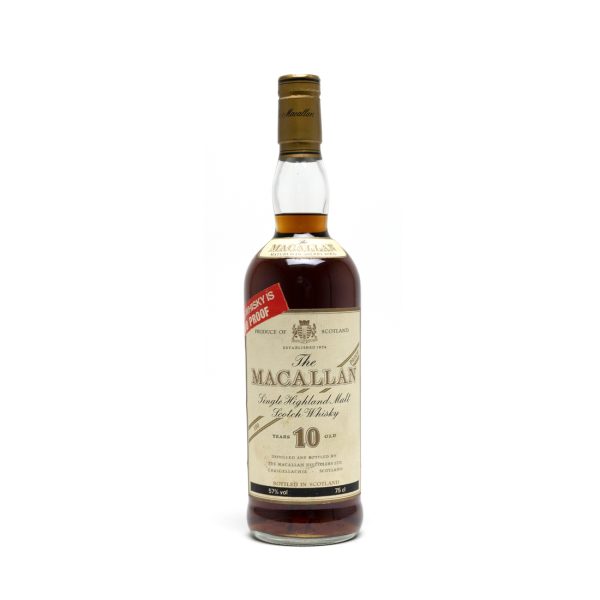 Macallan 10 year Old 100 Proof 57%
