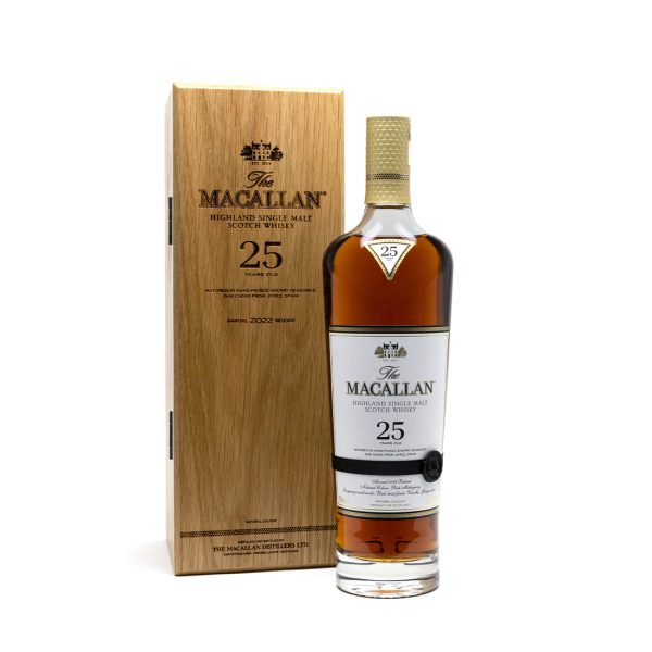 The Macallan 25 Year Old Sherry Oak (2022 Release) 43%