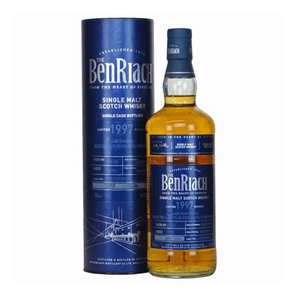 BenRiach 19 Year Old 1997 (#8634) - Dark Rum Cask 50.8%
