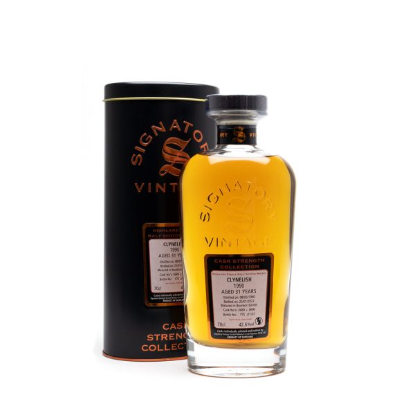 Clynelish 31 Year Old 1990 (Casks 3689 & 3690) - Cask Strength Collection (Signatory) 42.6%