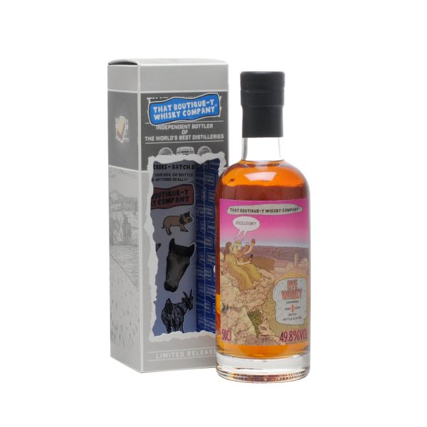 Coppersea Rye 3 Year Old - Batch 1 (That Boutique-y Whisky Company) 49.8%