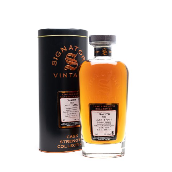 Deanston 13 Year Old 2008 (Cask 900076) - Cask Strength Collection (Signatory) 66.8%