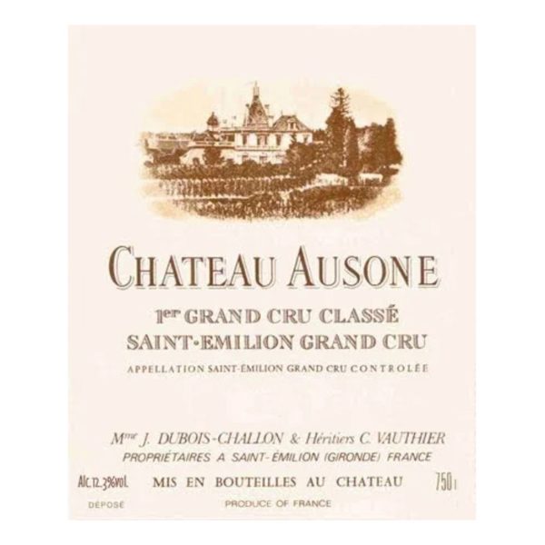 Chateau Ausone Premier Grand Cru Classe A, Saint-Emilion Grand Cru