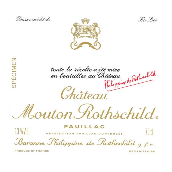 Chateau Mouton Rothschild Premier Cru Classe, Pauillac
