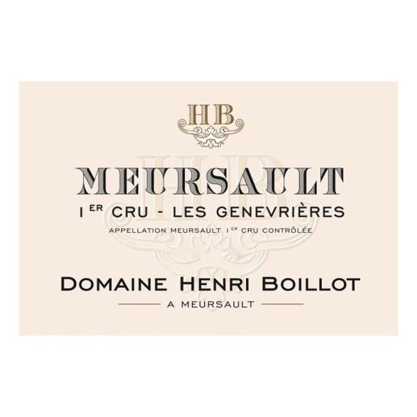 Domaine Henri Boillot, Meursault Premier Cru, Genevrieres