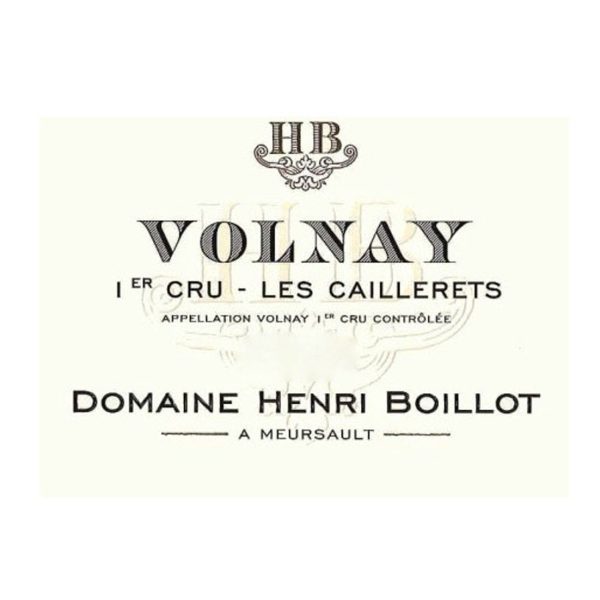 Domaine Henri Boillot, Volnay Premier Cru, Les Caillerets