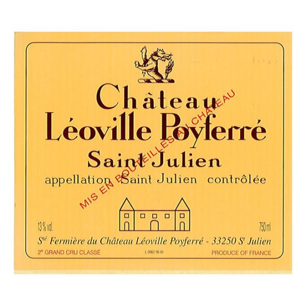 Chateau Leoville Poyferre 2eme Cru Classe, Saint-Julien