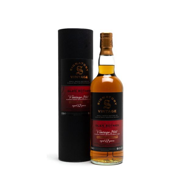 Glenrothes 12 Year Old 2011 Small Batch Edition Two - Signatory Vintage 48.2%