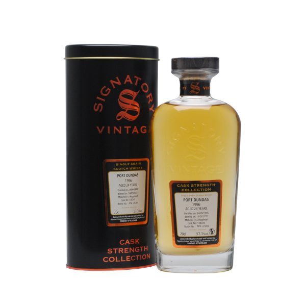 Port Dundas 23 Year Old 1996 - Cask Strength Collection (Signatory) 57.3