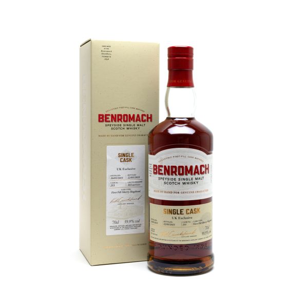 Benromach 10 Year Old 2013 First Fill Sherry (Cask #253)