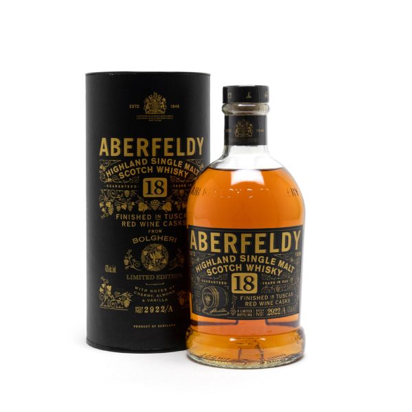 Aberfeldy 18 Year Old - Red Wine Cask Collection 43%