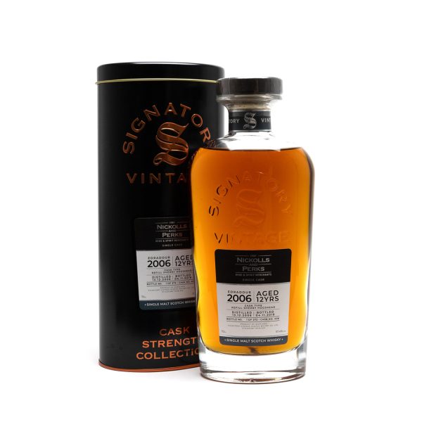 Edradour 12 Year Old 2006 (cask 406) - Signatory Cask Strength Collection (Nickolls & Perks Exclusive) 57.4%