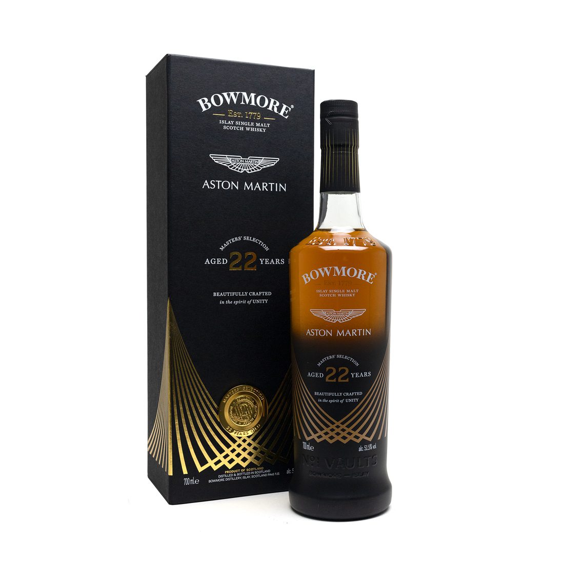 Bowmore 22 Year Old Aston Martin - Masters' Selection 51.5%