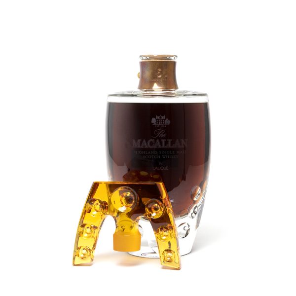 The Macallan in Lalique Natural Colour 55 Year Old - The Six Pillars Collection (Without Box) 40.1%